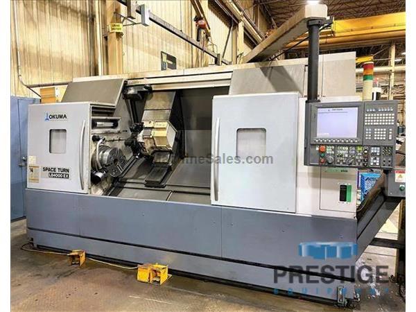 Okuma LB4000EX-MY Space Turn CNC Turning Center with Live Milling Okuma LB4000EX-MY Space Turn CNC Turning Center with Live Milling