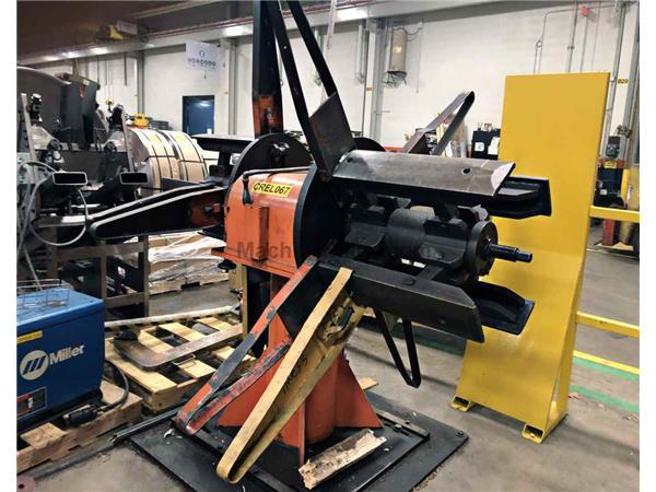 10,000 Lb. x 20″ RLM #100-18 Double Uncoiler 10,000 Lb. x 20″ RLM #100-18 Double Uncoiler