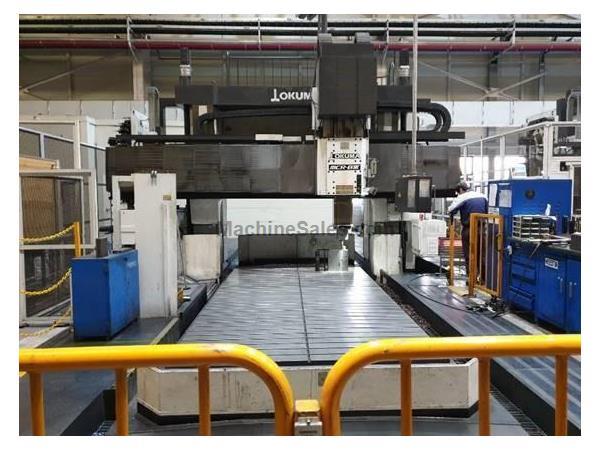 Okuma MCR-B III 30/50 (5-Axis) CNC Double Column
Machining Center, 20,000 RPM, HSK 63 Tape