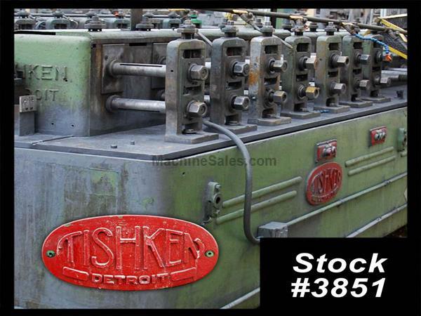 12 Stand x 2" x 8" TISHKEN #12MW2 Rollformer 12 Stand x 2" x 8" TISHKEN #12MW2 Rollformer