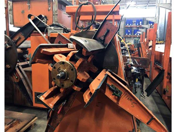 10,000 Lb. x 24" RLM #100-24 Single Motorized Uncoiler 10,000 Lb. x 24" RLM #100-24 Single Motorized Uncoiler