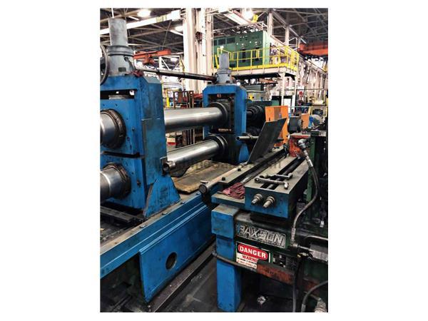 60" x 10" x 40,000 Lb. PAXSON Slitting Line w/Auto Strapping 60" x 10" x 40,000 Lb. PAXSON Slitting Line w/Auto Strapping