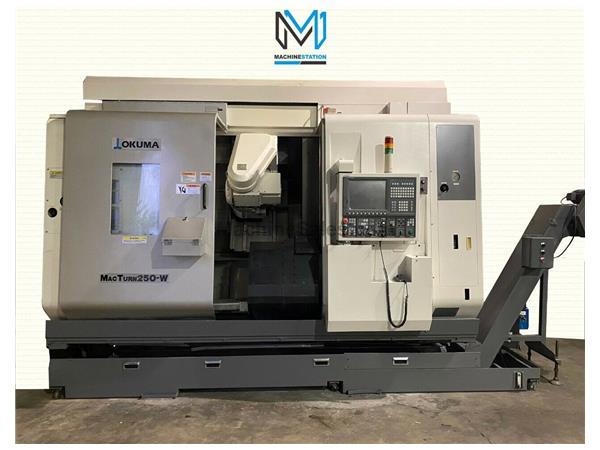 OKUMA MACTURN 250-W CNC MULTI AXIS TURN MILL