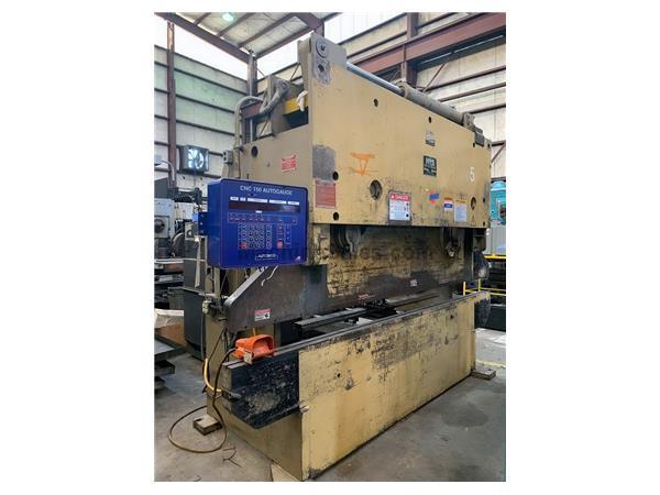 200 Ton x 144" HTC Hydraulic Brake Press w/Automec BG 200 Ton x 144" HTC Hydraulic Brake Press w/Automec BG