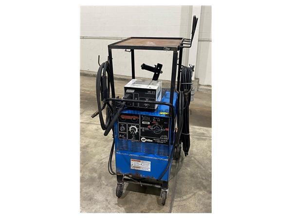 Miller Shopmaster 300 AC/DC, TIG, Stick, MIG, 300 Amp, Memco Wire Feed, 199