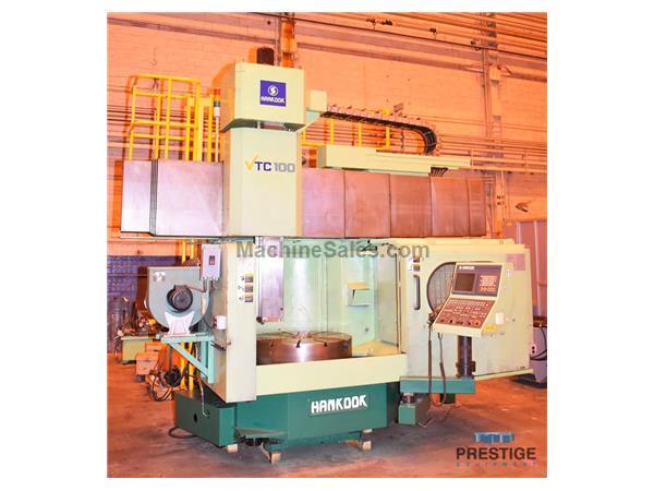 Hankook VTC-100 39" CNC Vertical Turning Center with Milling Hankook VTC-100 39" CNC Vertical Turning Center with Milling
