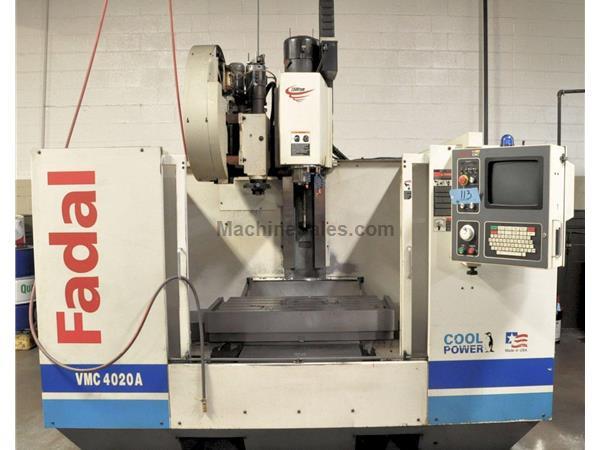 USED FADAL MODEL 4020A CNC VERTICAL MACHINING CENTER, Stock # 10815 USED FADAL MODEL 4020A CNC VERTICAL MACHINING CENTER, Stock # 10815
