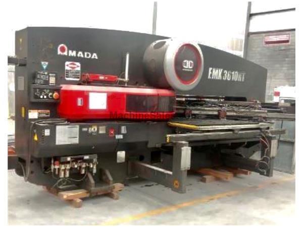 33 Ton Amada EMK-3610NT CNC Turret Punch 33 Ton Amada EMK-3610NT CNC Turret Punch