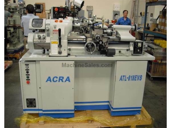 11&quot; Swing 18&quot; Centers Acra ATL618EVS-2 PRECISION LATHE, 5HP