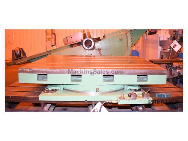 60&quot; x 84&quot; Giddings &amp; Lewis Air Lift Rotary Table