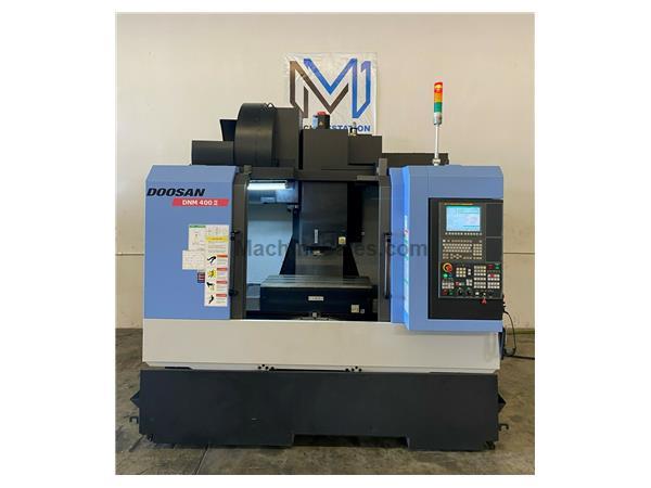 DOOSAN DNM-400II VERTICAL MACHINING CENTER DOOSAN DNM-400II VERTICAL MACHINING CENTER