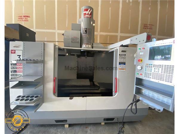 HAAS, VF-3SS, 40" X, 20" Y, 25" Z, NEW: 2004 HAAS, VF-3SS, 40" X, 20" Y, 25" Z, NEW: 2004