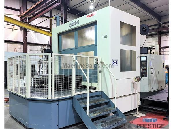 Niigata HN80D 4-Axis Horizontal Machining Center Niigata HN80D 4-Axis Horizontal Machining Center