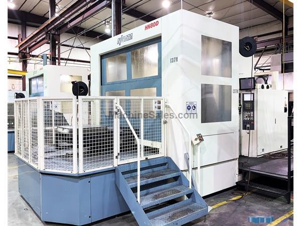 Niigata HN80D 4-Axis Horizontal Machining Center Niigata HN80D 4-Axis Horizontal Machining Center