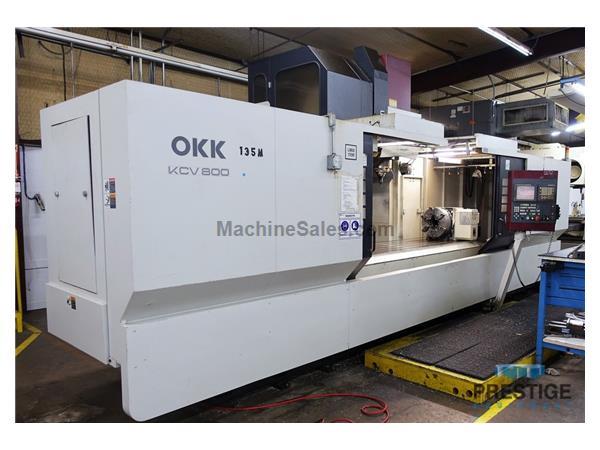 OKK KCV-800 Vertical Machining Center OKK KCV-800 Vertical Machining Center