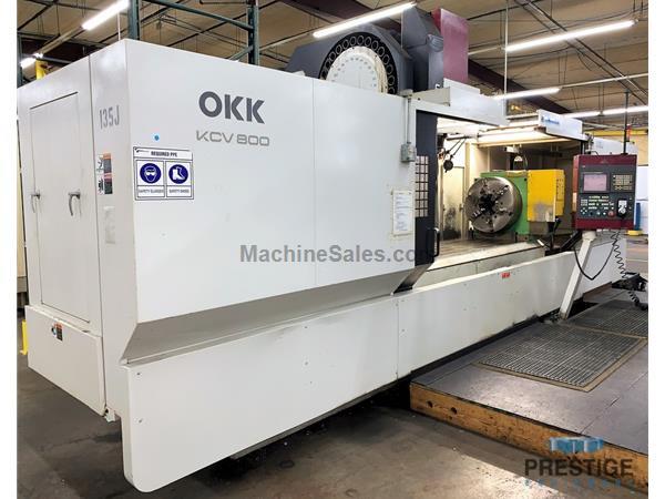 OKK KCV-800 Vertical Machining Center OKK KCV-800 Vertical Machining Center