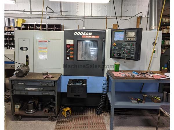 2010 Doosan Puma 280 CNC Turning Center 2010 Doosan Puma 280 CNC Turning Center