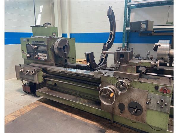 36&quot; x 120&quot; Tos lathe, 7-900 RPM, 4.14&quot; spindle bore, Steady Rest, (2) 3-jaw 15&quot; chuck, tailstock, great condition, 1980's