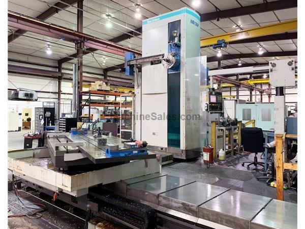 5" Spindle 137" X Axis SNK NB130P HORIZONTAL BORING MILL, Fanuc 16iMB Control, 6 5" Spindle 137" X Axis SNK NB130P HORIZONTAL BORING MILL, Fanuc 16iMB Control, 6