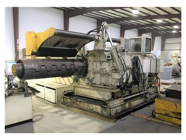 66&quot; x 7.5&quot; x 60,000# Pro Eco, triple head, turret recoiler, 1985