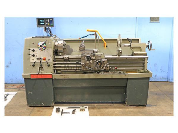 15&quot; Swing 50&quot; Centers Clausing-Colchester 8033 ENGINE LATHE, Inch/Metric,Gap,Acurite DRO,Taper,3-Jaw,Steady, A
