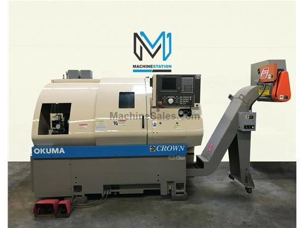 OKUMA CROWN 762S CNC TURNING CENTER