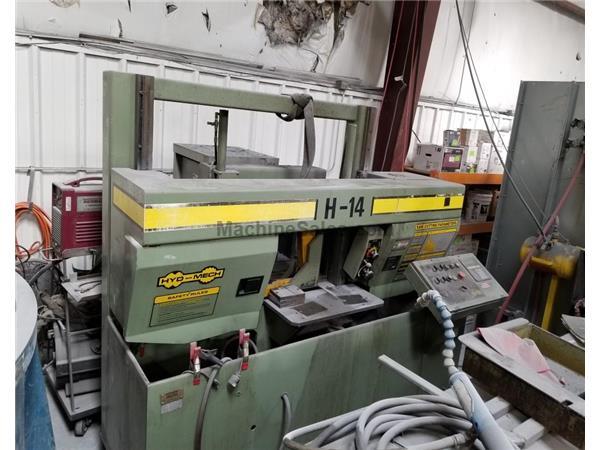 HYD-MECH MODEL H-14 HORIZONTAL BAND SAW HYD-MECH MODEL H-14 HORIZONTAL BAND SAW