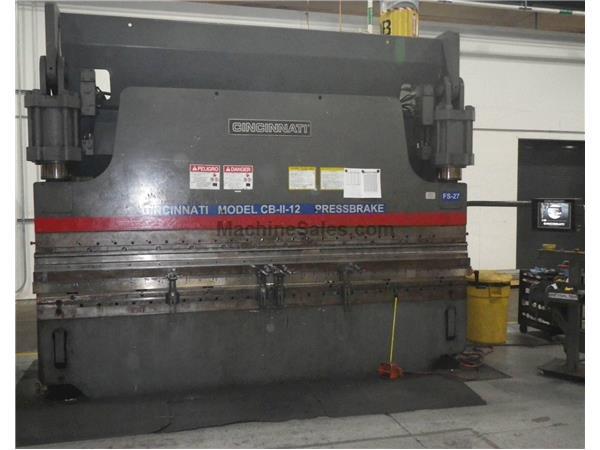 1996 Cincinnati 350CB2x12, 14' x 350 Ton CNC Hydraulic Press Brake 1996 Cincinnati 350CB2x12, 14' x 350 Ton CNC Hydraulic Press Brake