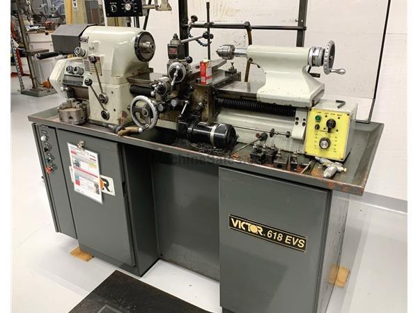 Victor Model 618 EVS (HLVH-EM) Inch/Metric Precision Toolmakers Lathe