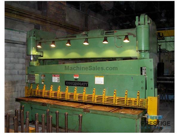Cincinnati 5FL12 5/8" x 12' Hydraulic Squaring Shear Cincinnati 5FL12 5/8" x 12' Hydraulic Squaring Shear