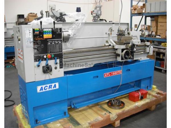 16&quot; Swing 60&quot; Centers Acra Atel 1660TE ENGINE LATHE