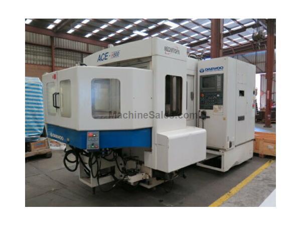 DAEWOO ACE-H500 4 AXIS HORIZONTAL MACHINING CENTER DAEWOO ACE-H500 4 AXIS HORIZONTAL MACHINING CENTER