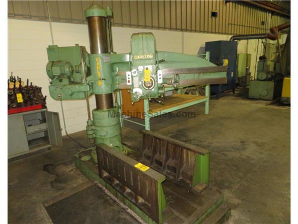 5' Arm Lth 11&quot; Col Dia Carlton 1A 5' x 11&quot; RADIAL DRILL, Power Elevation  Clamping, 7.5 HP. Beauty