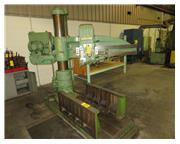 5' Arm Lth 11" Col Dia Carlton 1A 5' x 11" RADIAL DRILL, Power Elevation  Clampi