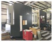 OKK HM-1000S, Fanuc 31i CNC, X=55", Y=43", Z=39",4th Axis
