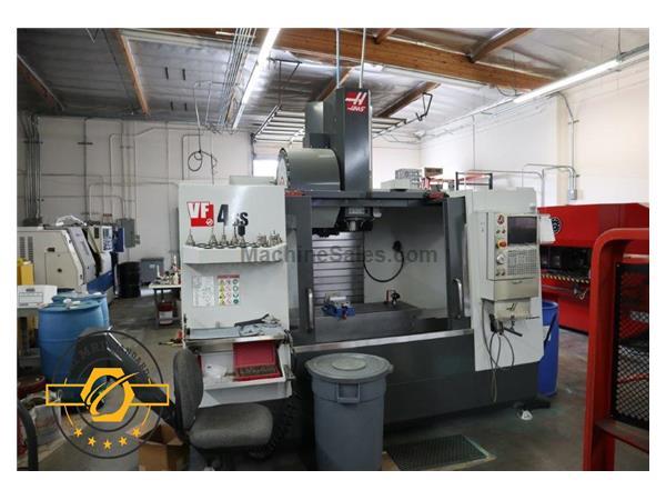 HAAS VF-4SS , 50&quot; X, 20&quot; Y, 25&quot; Z, 5-AXIS READY CNTRL NEW: 2