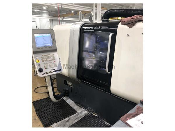 DMG Mori Sprint 20/8, 8-Axis, 2 Spindles SLIMLine CNC 20mm Max Bar Dia 2014 DMG Mori Sprint 20/8, 8-Axis, 2 Spindles SLIMLine CNC 20mm Max Bar Dia 2014