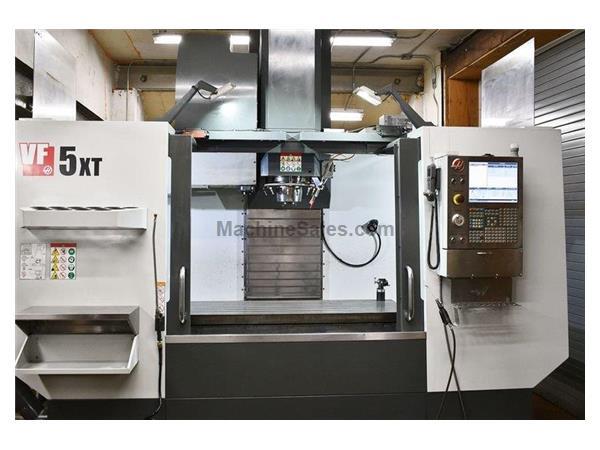 HAAS VF-5/50XT , 60&quot; X, 26&quot; Y, 25&quot; Z, CAT 40 CNTRL NEW: 2017