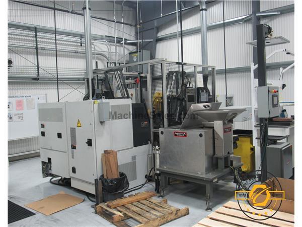 MORI SEIKI DURATURN 2030 (2) MACHINE CELL SYSTEM W/ ROBOT , NEW: 2012 MORI SEIKI DURATURN 2030 (2) MACHINE CELL SYSTEM W/ ROBOT , NEW: 2012