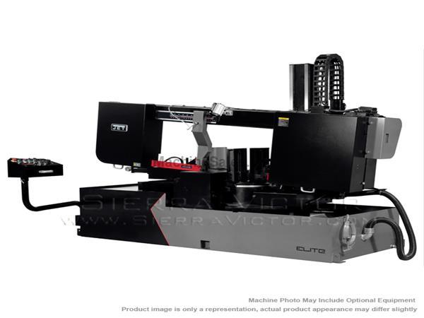 JET ELITE ECB-1833DMEVS Semi-Auto Dual Mitering EVS Bandsaw 460V 3Ph 891175