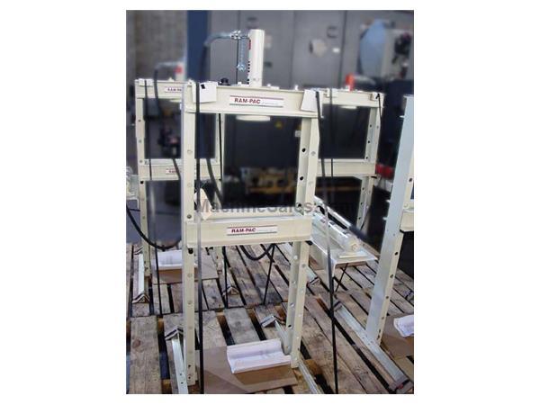 10 TON RAMPAC H-FRAME PRESS, HPH-102, 7-1/4" x 22" Bed NEW 10 TON RAMPAC H-FRAME PRESS, HPH-102, 7-1/4" x 22" Bed NEW