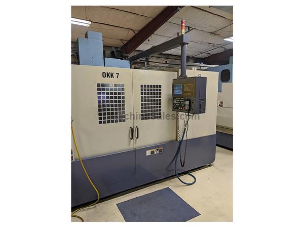 OKK VM-7 HIGH PRECISION VERTICAL MACHINING CENTER OKK VM-7 HIGH PRECISION VERTICAL MACHINING CENTER