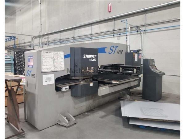 STRIPPIT ST-1212 SERVO DRIVEN TURRET PUNCH STRIPPIT ST-1212 SERVO DRIVEN TURRET PUNCH