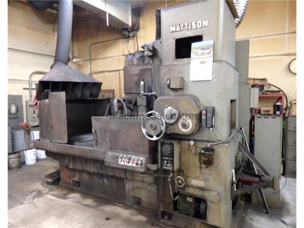 1962 Mattison #36-48 Rotary Surface Grinder