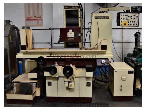 12&quot; Width 24&quot; Length Chevalier FSG-1224AD, NEW 1995, PROGRAMMABLE AUTO IDF, SURFACE GRINDER, SONY DRO