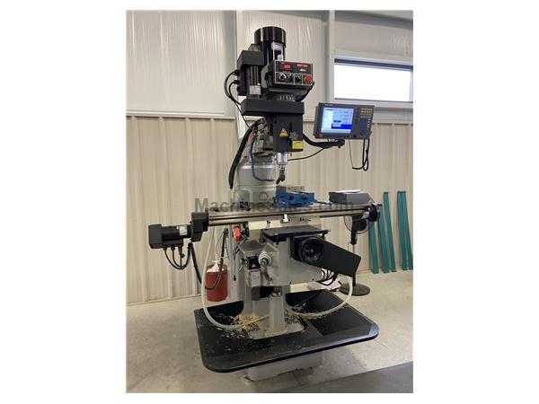 USED KENT 12" X 50" CNC KNEE MILL MODEL 4VKF-E, Year 2016, Stock# USED KENT 12" X 50" CNC KNEE MILL MODEL 4VKF-E, Year 2016, Stock#