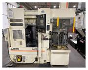 Wasino A-12 CNC LATHE, Fanuc 18iT, LIVE TOOL, S-Robo1 Loader, Chip Conv.