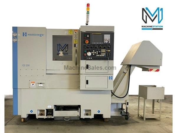 HARDINGE GS-200 CNC TURNING CENTER LATHE HARDINGE GS-200 CNC TURNING CENTER LATHE