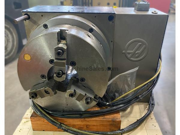 8" HAAS HRT-450 4TH AXIS ROTARY TABLE INDEXER, 18" 3-Jaw Chk, 17. 8" HAAS HRT-450 4TH AXIS ROTARY TABLE INDEXER, 18" 3-Jaw Chk, 17.