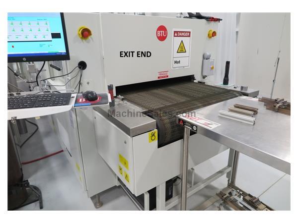 BTU IN LINE DIFFUSION SYSTEM BELT FURNACE, 2100 F, 36"W 384"L 3&q BTU IN LINE DIFFUSION SYSTEM BELT FURNACE, 2100 F, 36"W 384"L 3&q